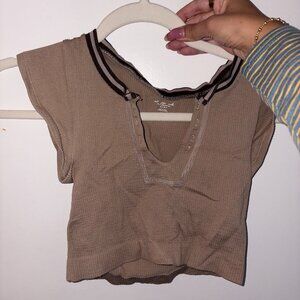 Ribbed Shirt- Free People
